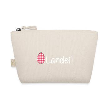 landei (white) - Bio-Täschchen - Natur - Vorne