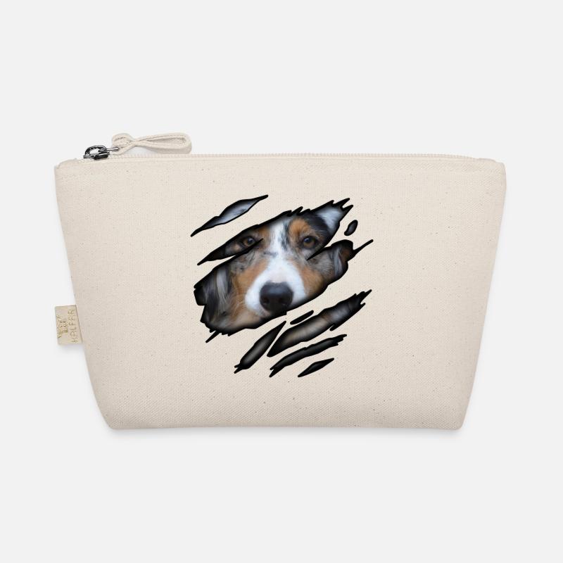 Australian Shepherd in me - Organic Pouch - nature