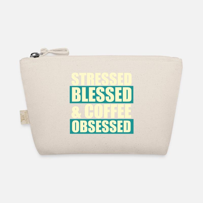 Stressed blessed - Organic Pouch - nature