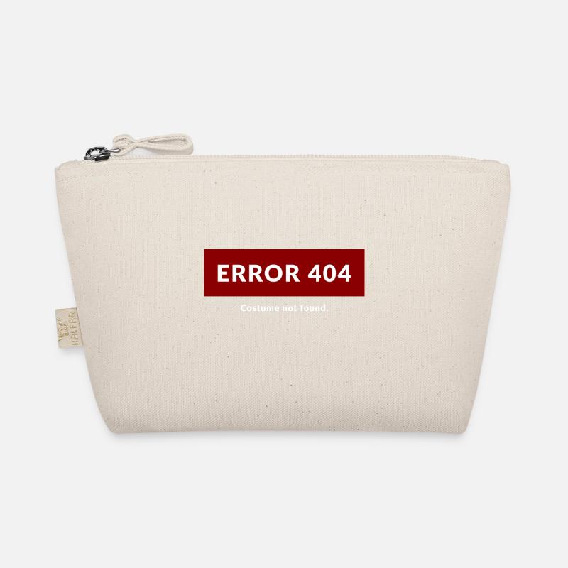 Costume Muffle - Error 404. Costume not found Organic Pouch