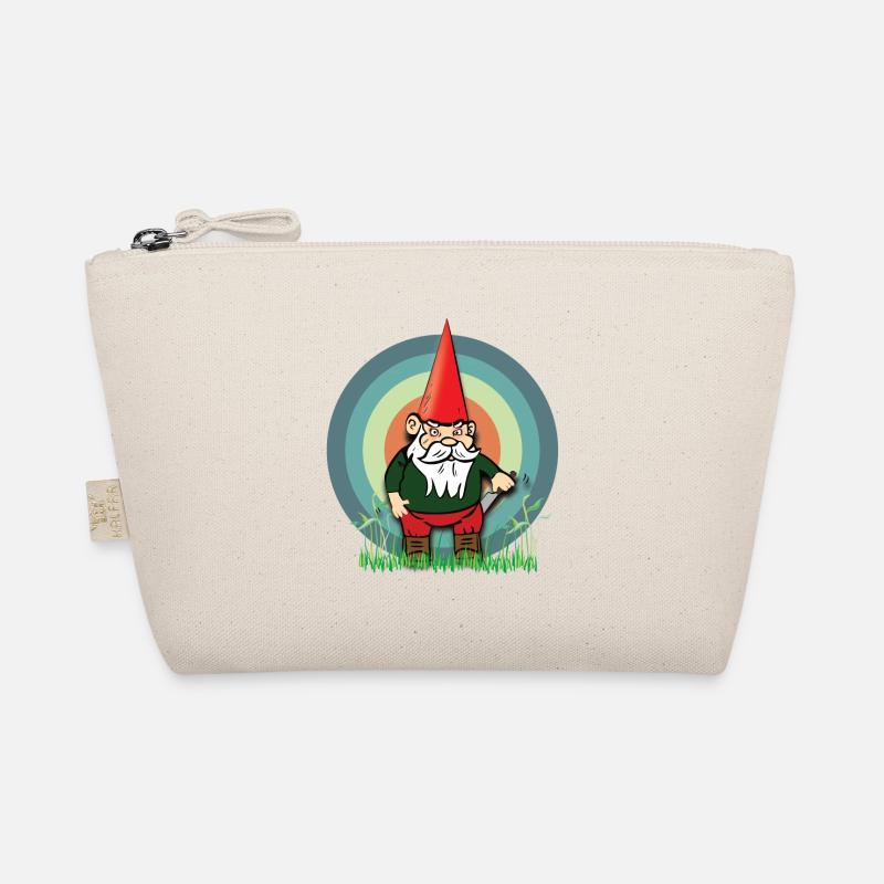 Wicked and Common Garden Gnome Gnome Dwarf Organic Pouch
