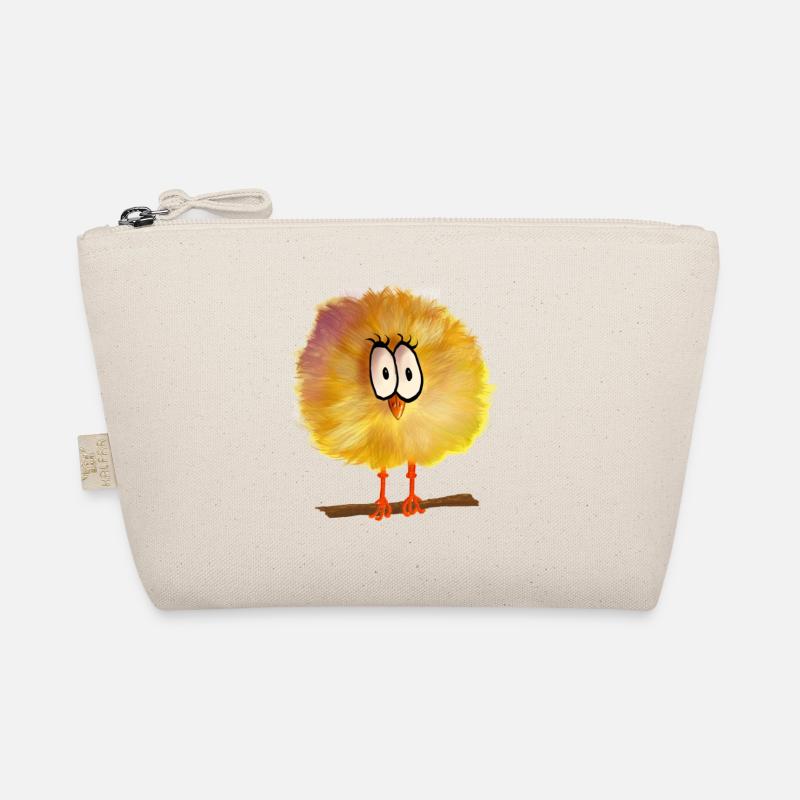 komischer Vogel Bio-Täschchen