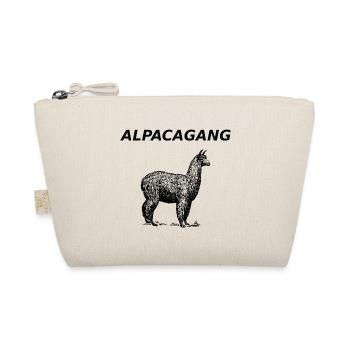 Alpaka - Alpaca - Geschenk - Bio-Täschchen - Natur - Vorne