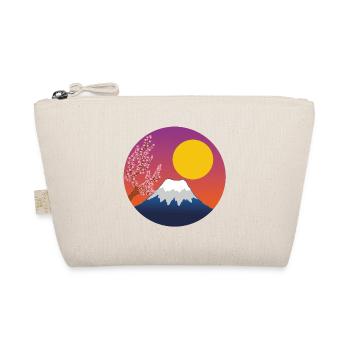 Mount Fuji manga - Organic Pouch - nature - Front