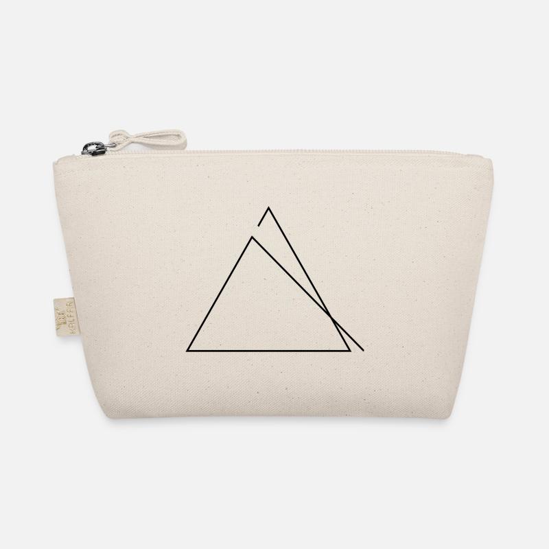 Triangle Linie Bio-Täschchen