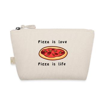 Pizza Pizza est l'amour est la vie - Trousse biologique - nature - Devant