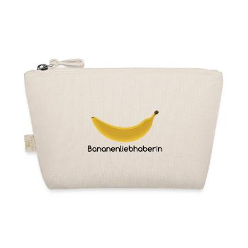 Bananenliebhaberin Geschenkidee - Bio-Täschchen - Natur - Vorne
