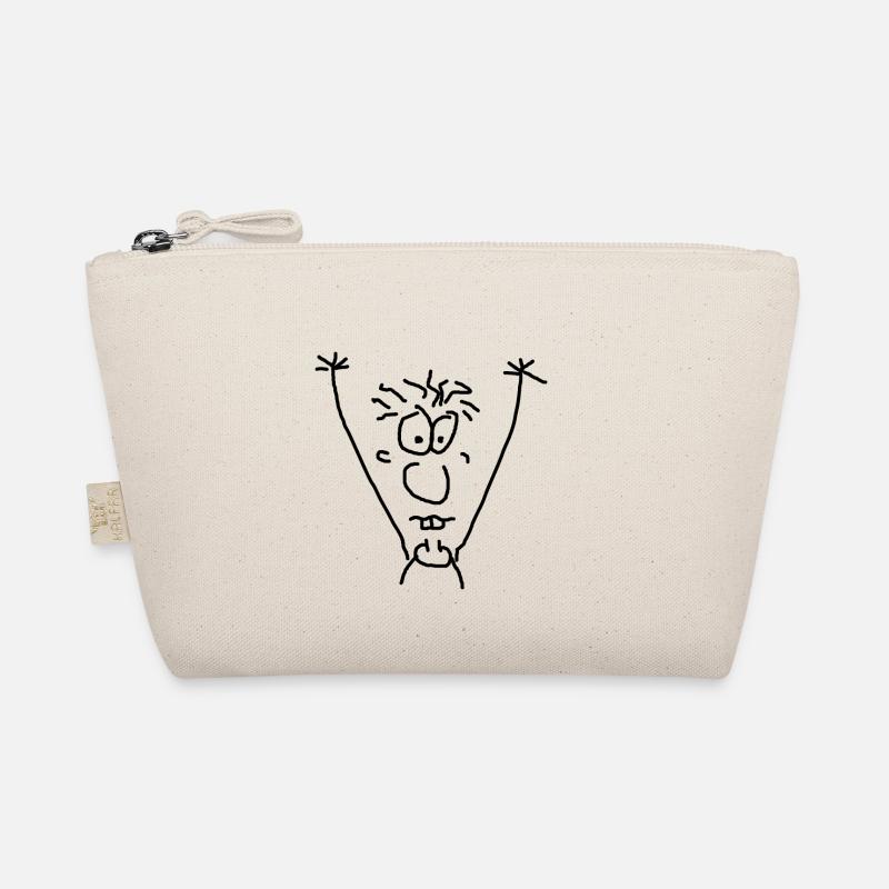 Hands up | comic style Organic Pouch