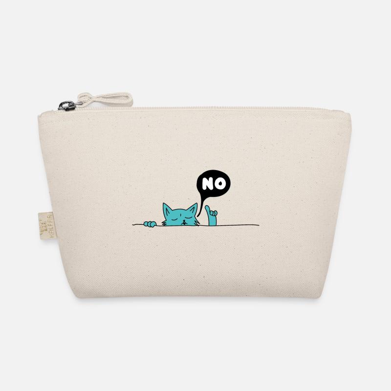 Nein Katze Bio-Täschchen