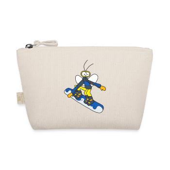 Đến Wana Snowboarding - Junge - Bio-Täschchen - Natur - Vorne