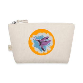 Butterfly Illustration with Pastel Accents - Organic Pouch - nature - Front