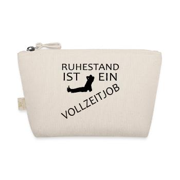 Ruhestand ist ein Vollzeitjob - Bio-Täschchen - Natur - Vorne