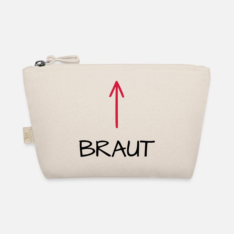 Braut Junggesellenabschied Junggesellin Pfeil Bio-Täschchen