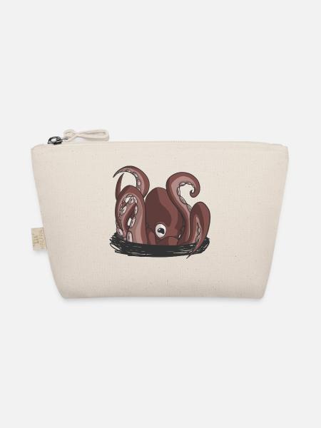The dawn of the octopus - Organic Pouch - nature - Front