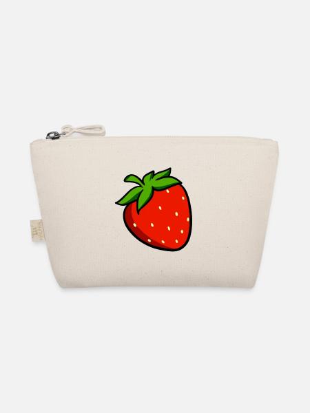 Erdbeeren - Bio-Täschchen - Natur