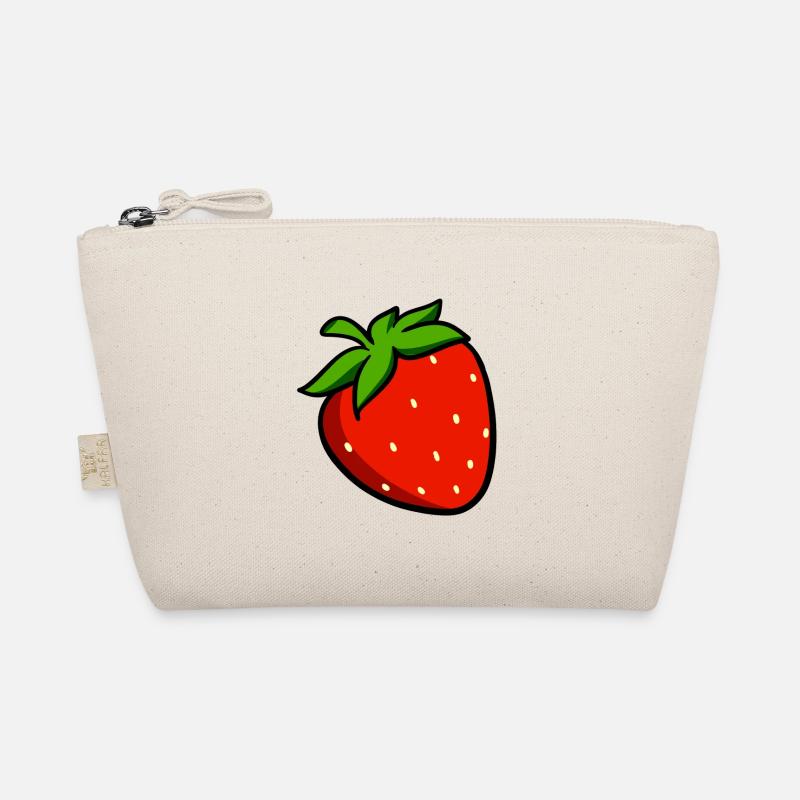 Erdbeeren - Bio-Täschchen - Natur
