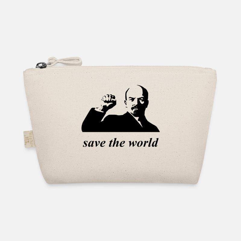 Lenin, save the world Bio-Täschchen