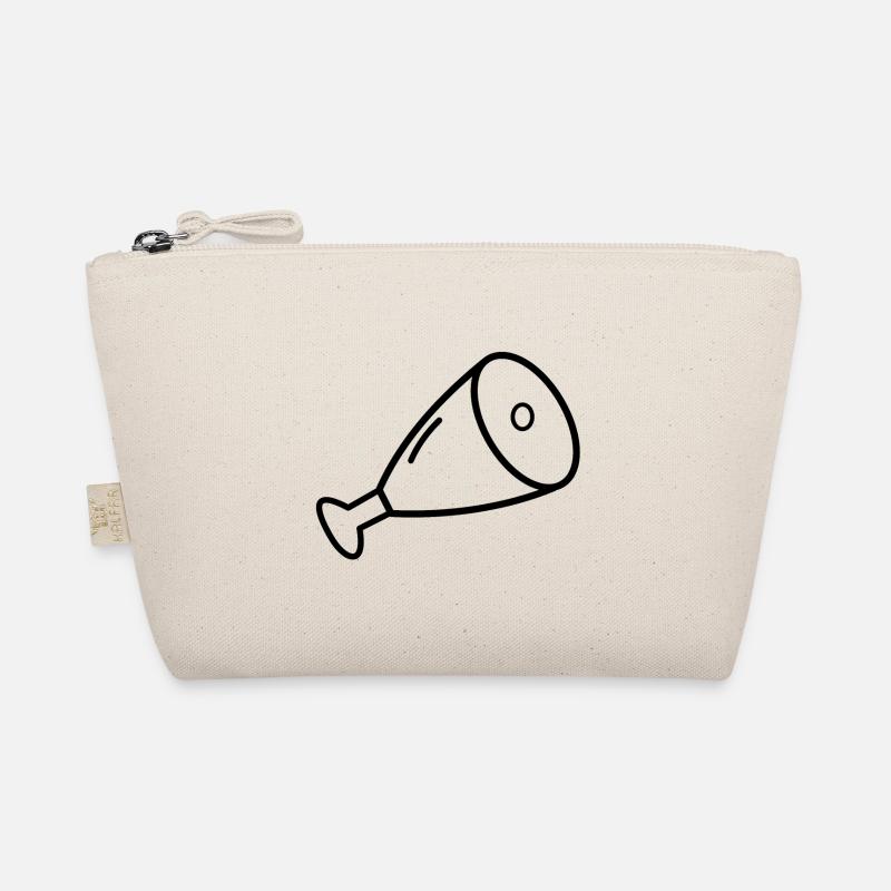 Fleisch Keule Schinken Essen Geschenk Idee Bio-Täschchen