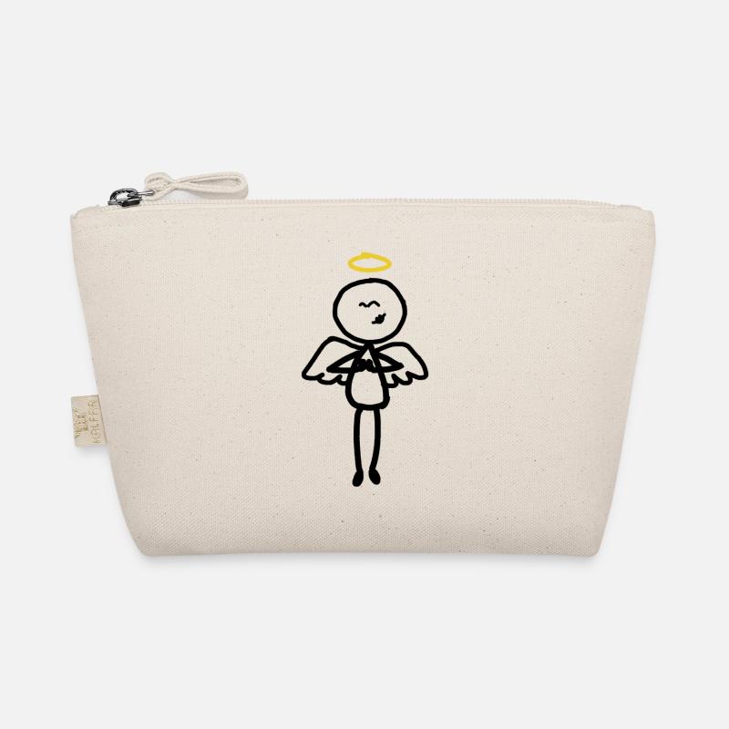 Engel Strichmännchen Gott Heilig Lustig Coole Bio-Täschchen