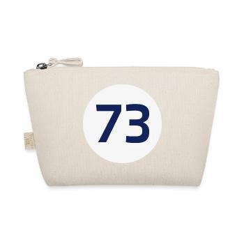 73 the best number BIG BANG Freak Theorie These - Bio-Täschchen - Natur - Vorne