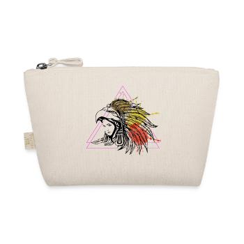 Aztec Native American Woman Headdress T-shirt - Bio-Täschchen - Natur - Vorne