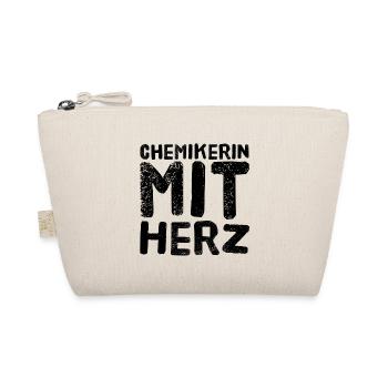 Chemist with Heart Master Chemistry Bachelor Chemistry - Organic Pouch - nature - Front