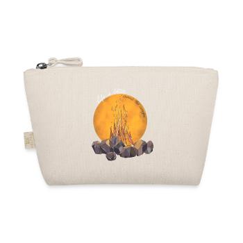 Around the campfire - Organic Pouch - nature - Front