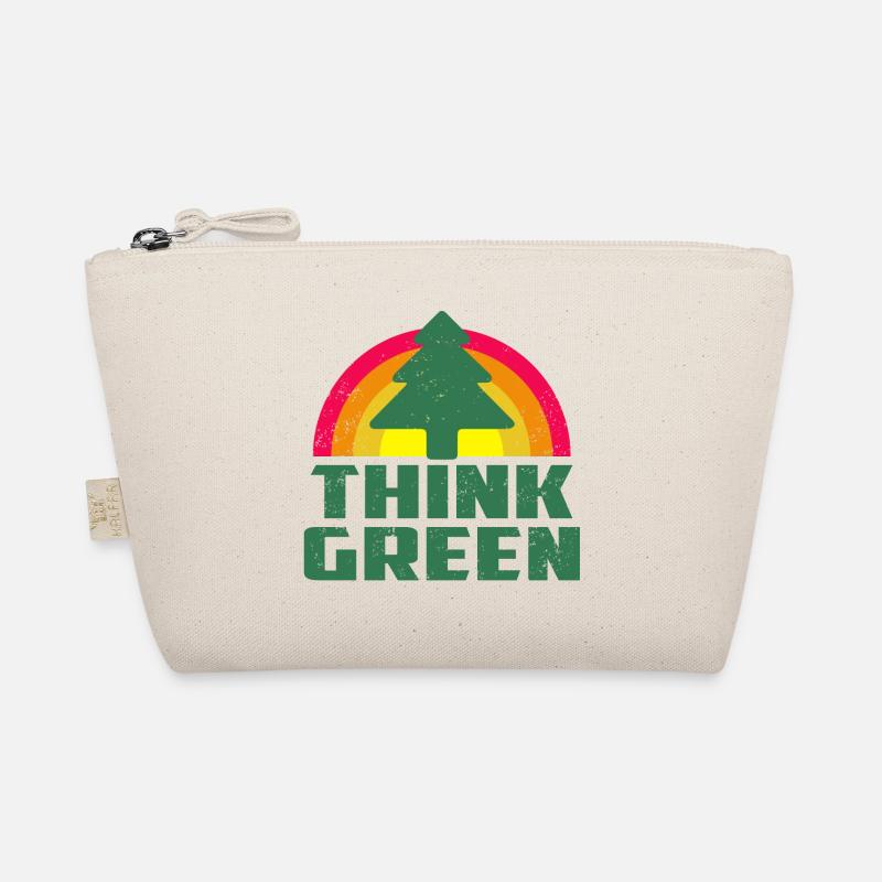 Cool Think Green T-shirt Bio-Täschchen