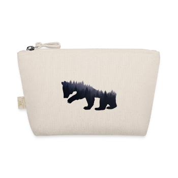 Bear Forest Nature - Gift - Organic Pouch - nature - Front