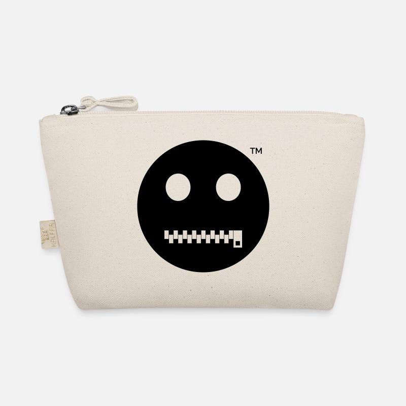 Smiley Shut up - Sei Still Bio-Täschchen