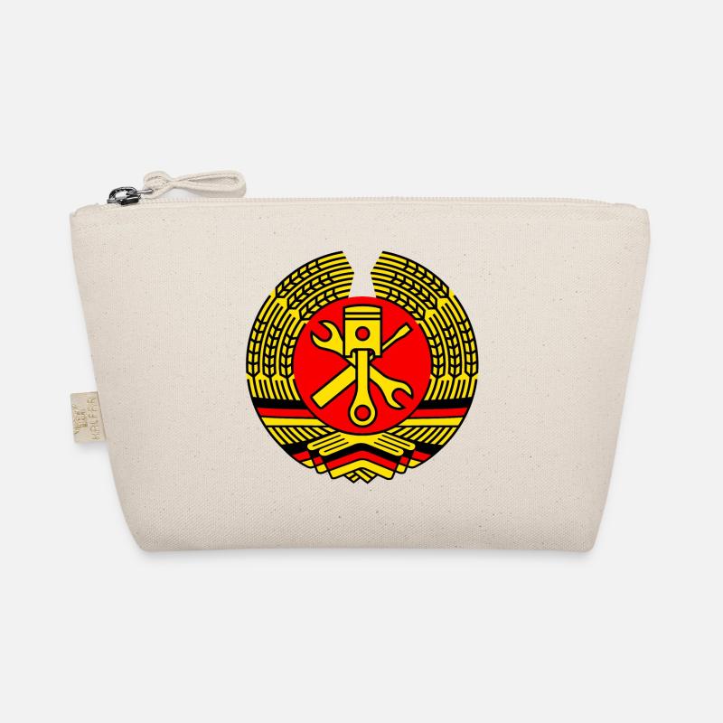 DDR Werkstatt Tuning Wappen 3c (+ Dein Text) Bio-Täschchen