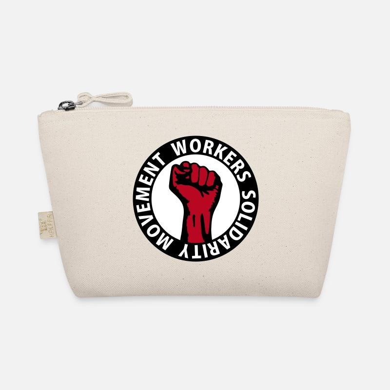 3 colors - Workers Solidarity Movement - Working Organic Pouch