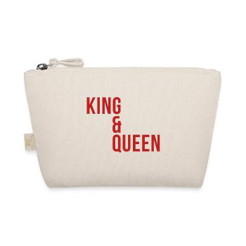 King & Queen - Bio-Täschchen - Natur - Vorne