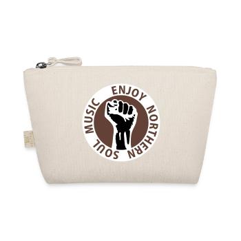 3 colors - Enjoy Northern Soul Music - nighter - Bio-Täschchen - Natur - Vorne