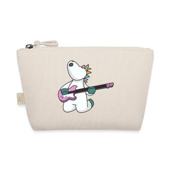 Unicorn rock guitare cadeau rockin musique - Trousse biologique - nature - Devant