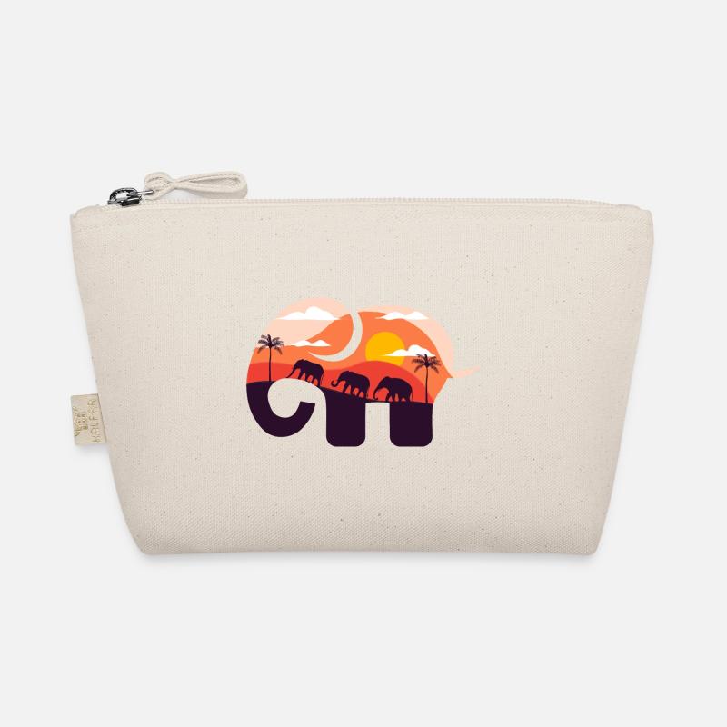 Coucher de soleil savane éléphant Trousse biologique