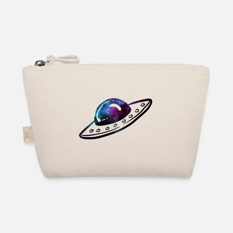 Ufo Weltraum - Bio-Täschchen - Natur