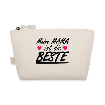 Meine Mama ist die Beste - Bio-Täschchen - Natur - Vorne