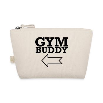 Fitness Gym Fitnessstudio Partner Team Shirt - Organic Pouch - nature - Front