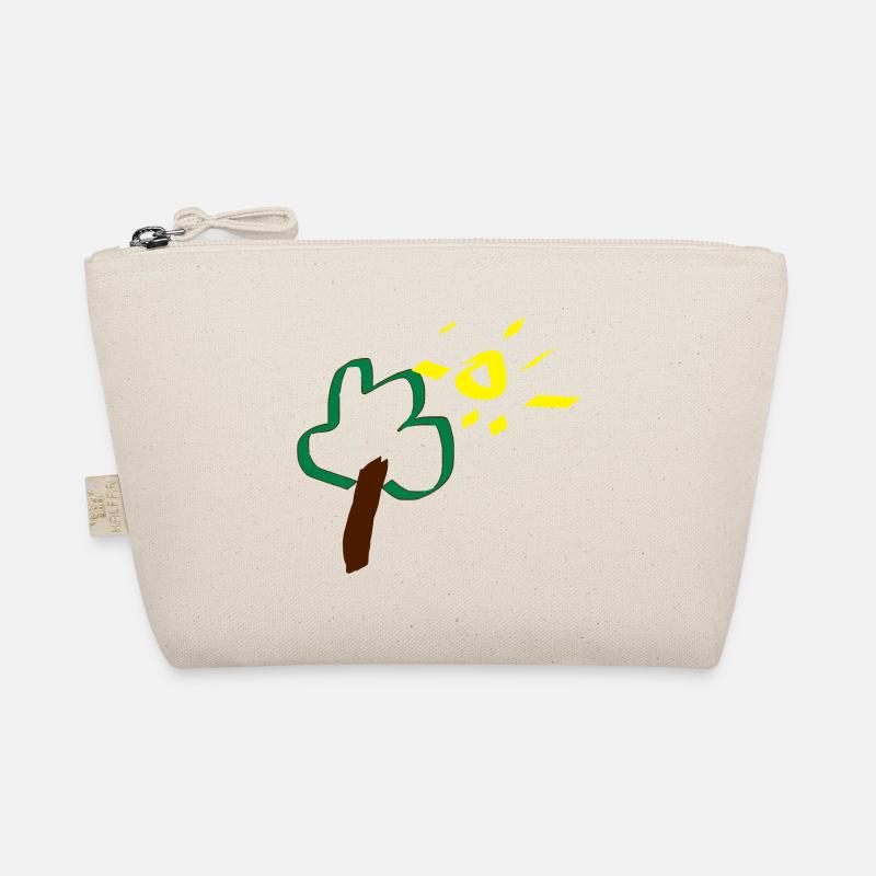 Tree Sun Drawing Gift Baby Organic Pouch