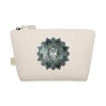 Mandala Skull - Bio-Täschchen - Natur - Vorne