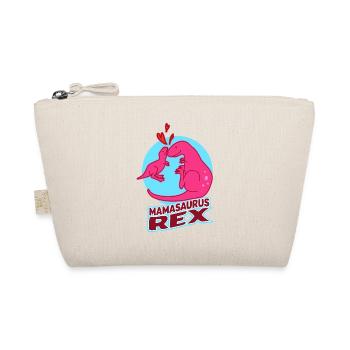 Mamasaurus Dinosaur T Rex Mother's Day for Mother - Organic Pouch - nature - Front