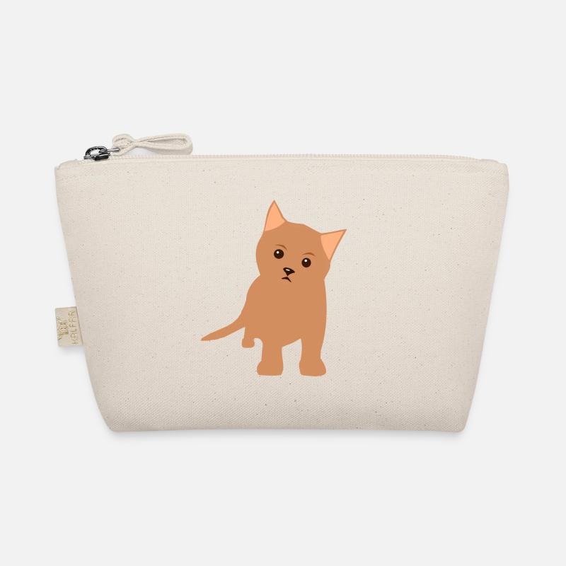 Conception de la Surface Chaton Marron Trousse biologique