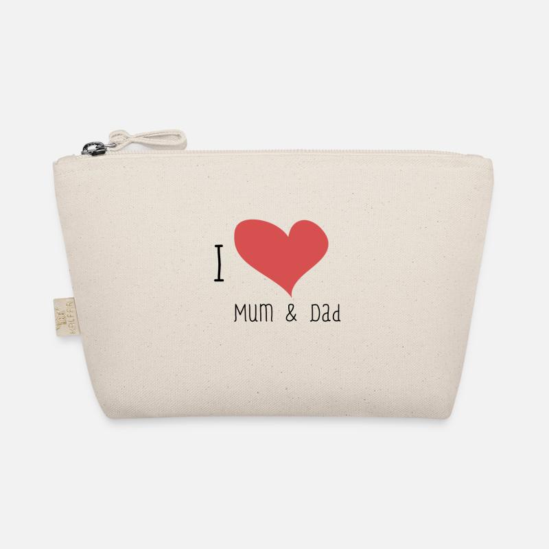 J'aime Luv Mum & Dad BLACK LABELED Trousse biologique