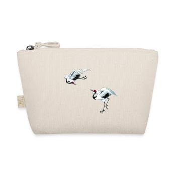 Crane Shirt LoPi - Organic Pouch - nature - Front