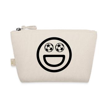 Football Smiley Soccer Emoji - Trousse biologique - nature - Devant