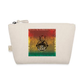 one love reggae - Bio-Täschchen - Natur - Vorne