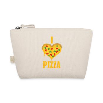 J'aime la pizza - j'aime la pizza - Trousse biologique - nature - Devant