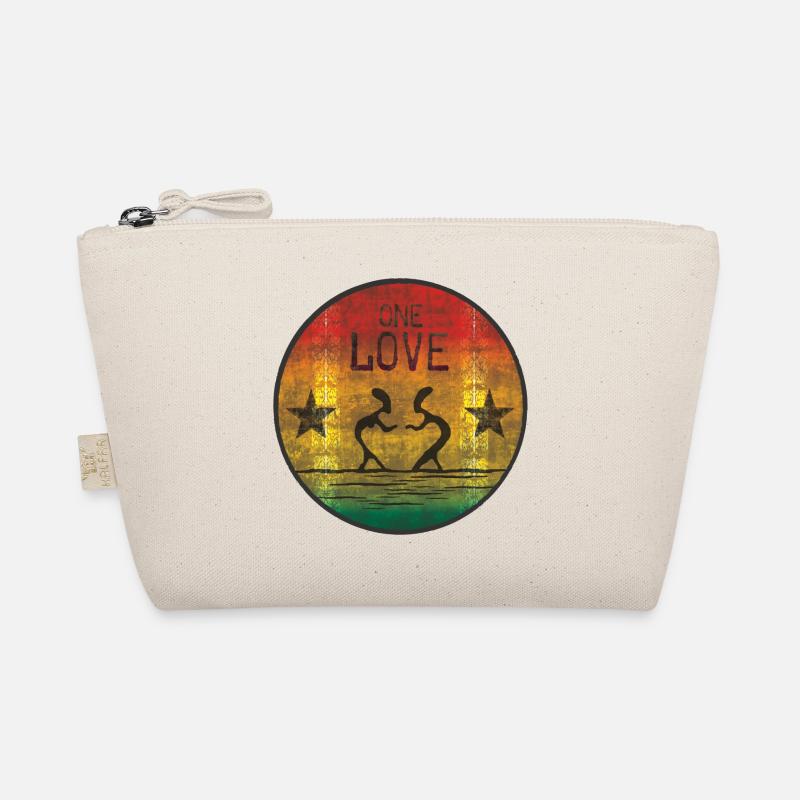 one love reggae Bio-Täschchen