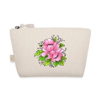 Rose Flowers - Organic Pouch - nature - Front